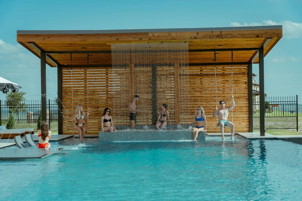 Customer Water Fall Features