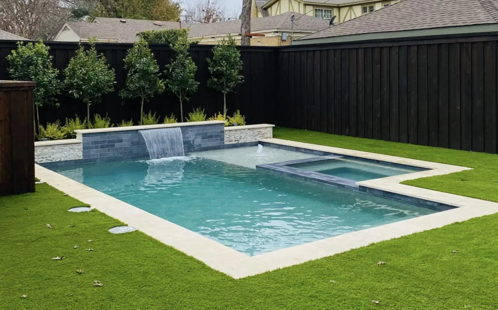 Enhance Your Pool with Sheer Descents and Scuppers: A Guide for Homeowners in Dallas, Rockwell, Rowlett, Heath, and Beyond