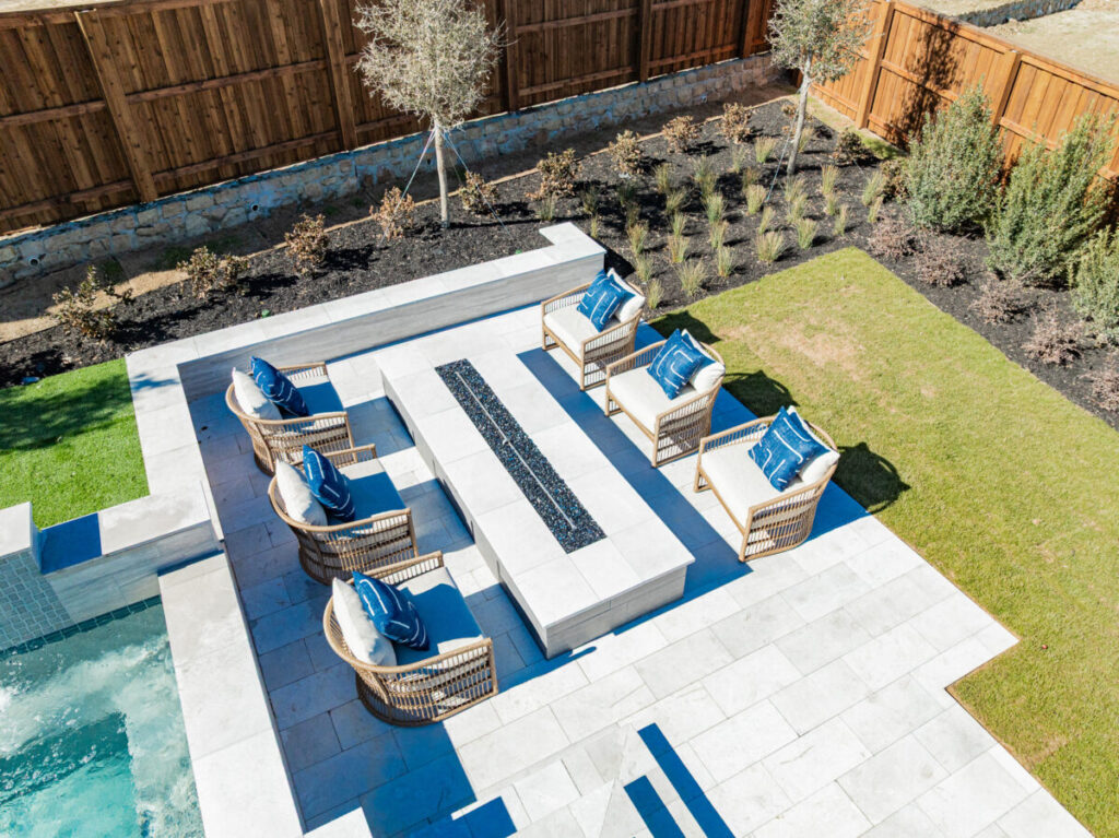 Luxury Outdoor seating