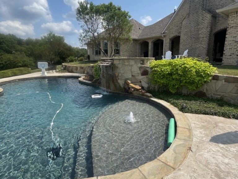 tiered pool
